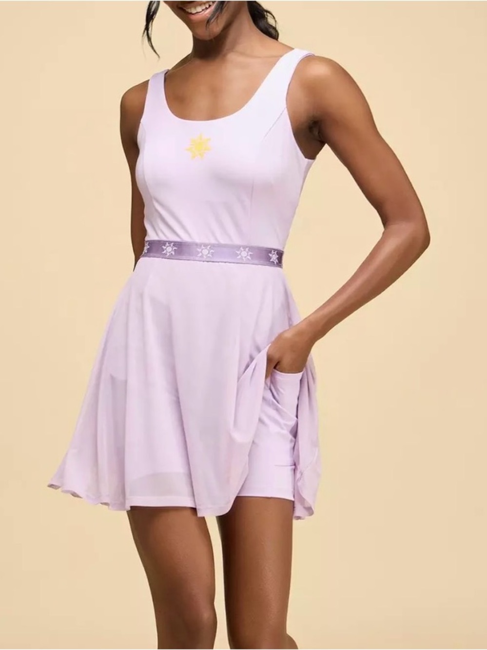 Disney Tangled Rapunzel Athletic Tennis Dress
